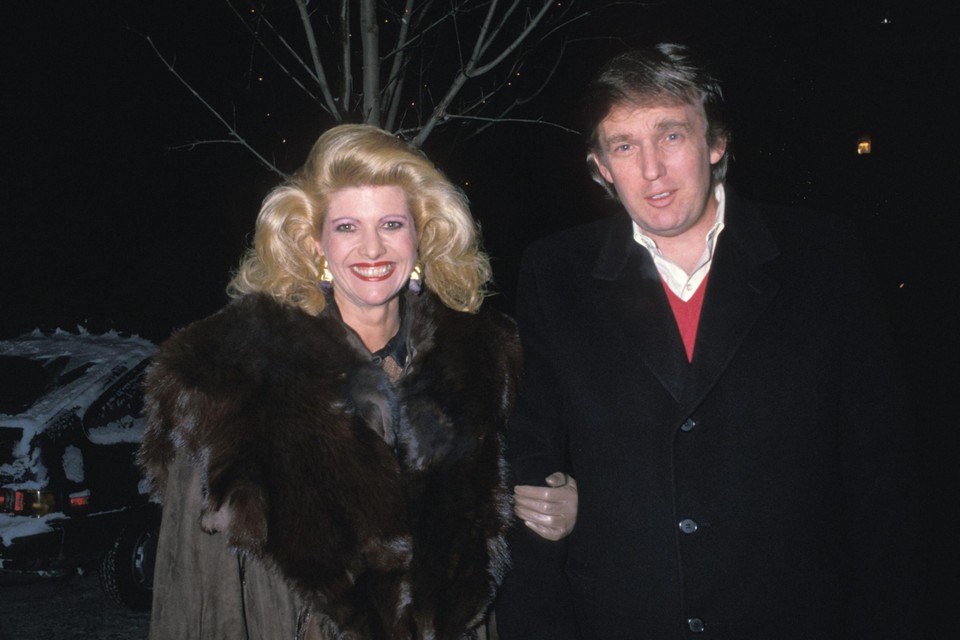 Ivana en Donald Trump