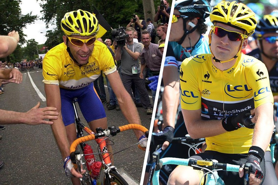 Ook voor deze renners was de gele trui hun absolute hoogtepunt. 