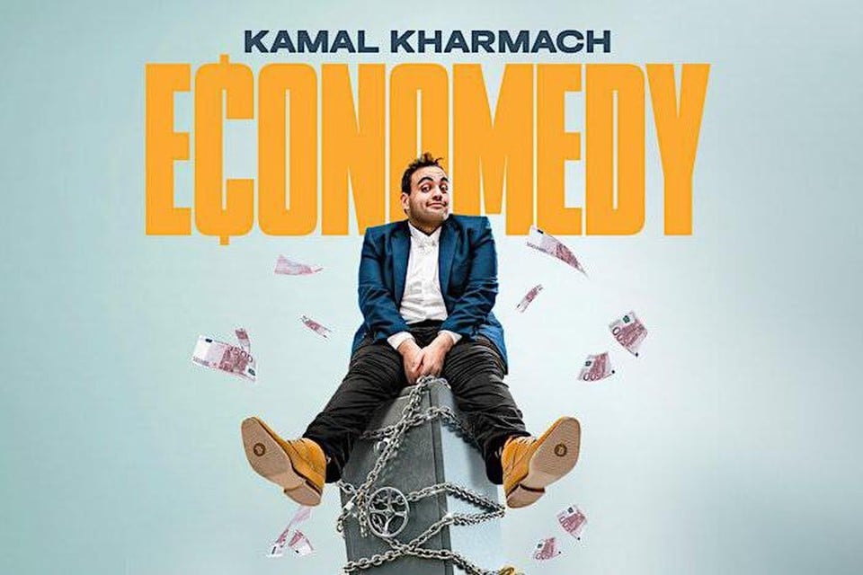 Met ‘Economedy’ brengt Kamal een humoristische talk over economie naar Lier.