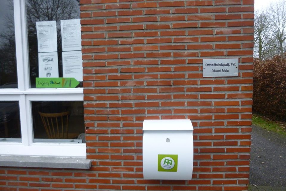 CM hangt meer brievenbussen (Schoten) | van Antwerpen Mobile