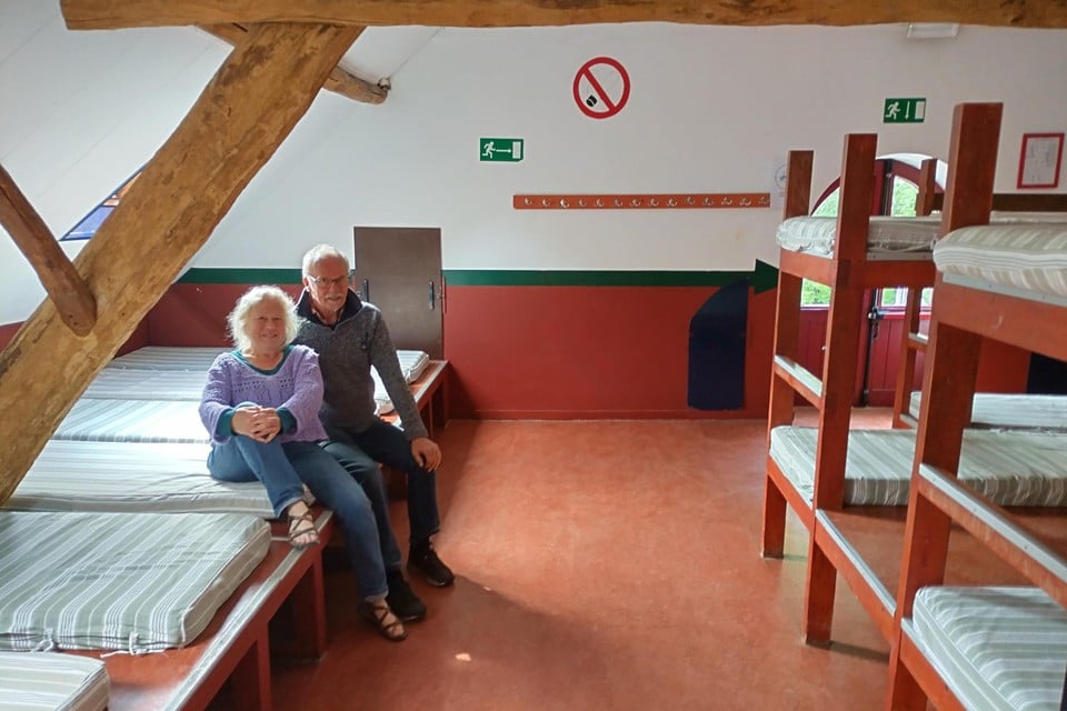 Els Bastiaansen en Walter Francken hebben binnen 36 slaapplaatsen in De Schalmei.