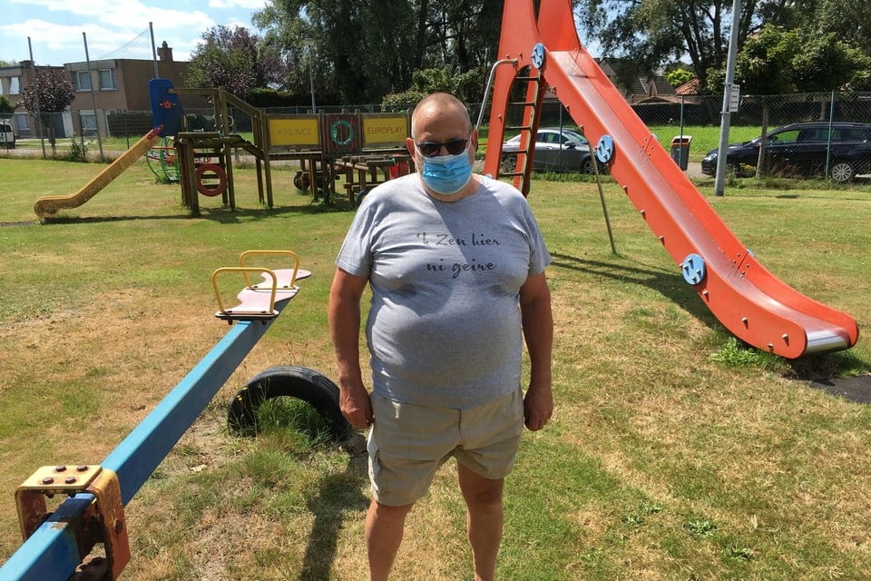 vrijwilliger Carlo Alewaters van de vzw ’t Moleken: na vier maanden, vandaag zaterdag 1 augustus terug open.
