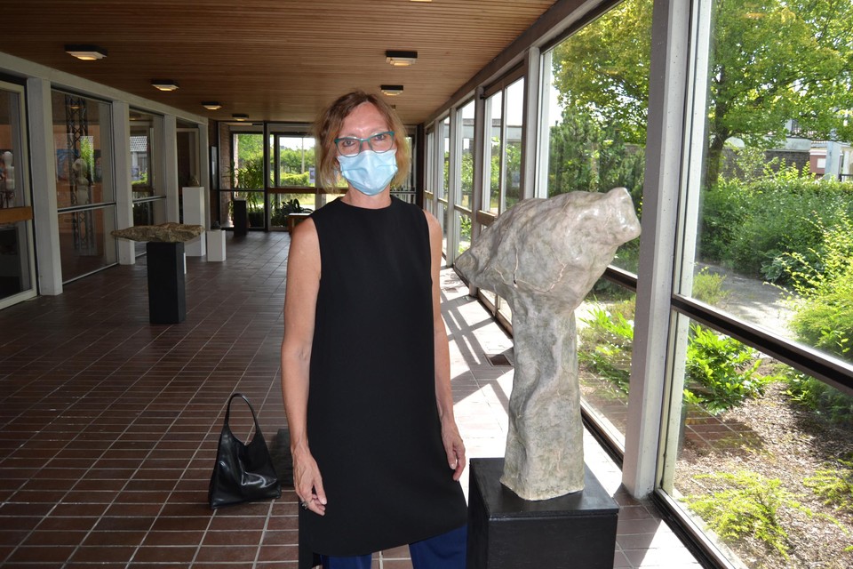 Ann Van Troy bij ‘Cumulonimbus’.
