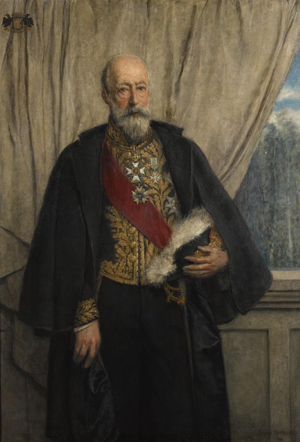Gouverneur graaf Ferdinand de Baillet-Latour (1908-1912), geschilderd door Juliaan De Vriendt in 1924.