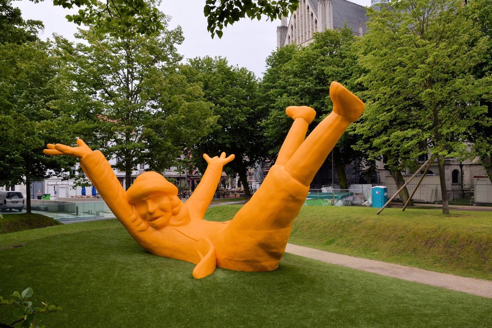 De beklimbare Opsinjoor in Mechelen.