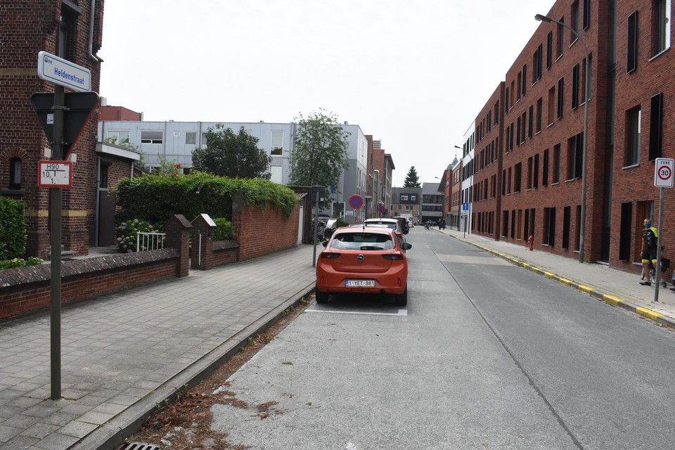 De Heldenstraat in Mol.
