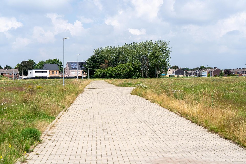 Hier staan bouwgronden te koop.