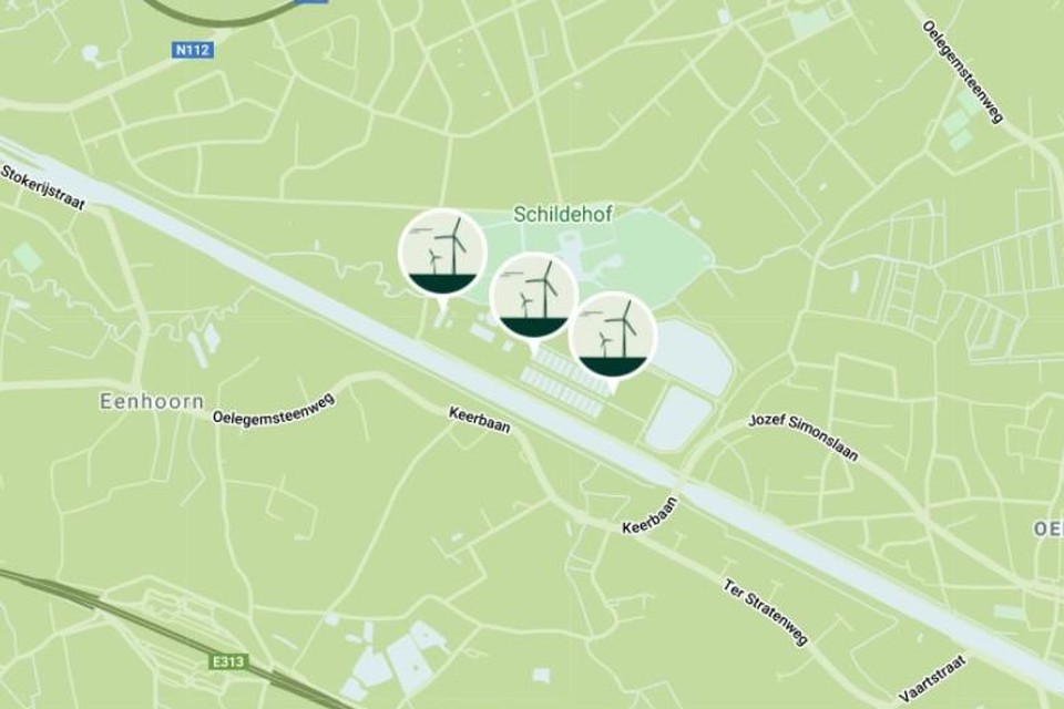 Minister Demir heeft het conflict tussen buurgemeenten Ranst en Schilde voorlopig beslecht: de drie windturbines op de site van Water-Link langs het Albertkanaal en naast park Schildehof mogen er komen.