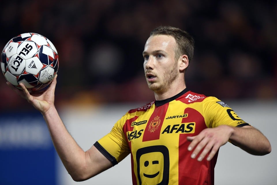 Als speler van KV Mechelen in 2019. 