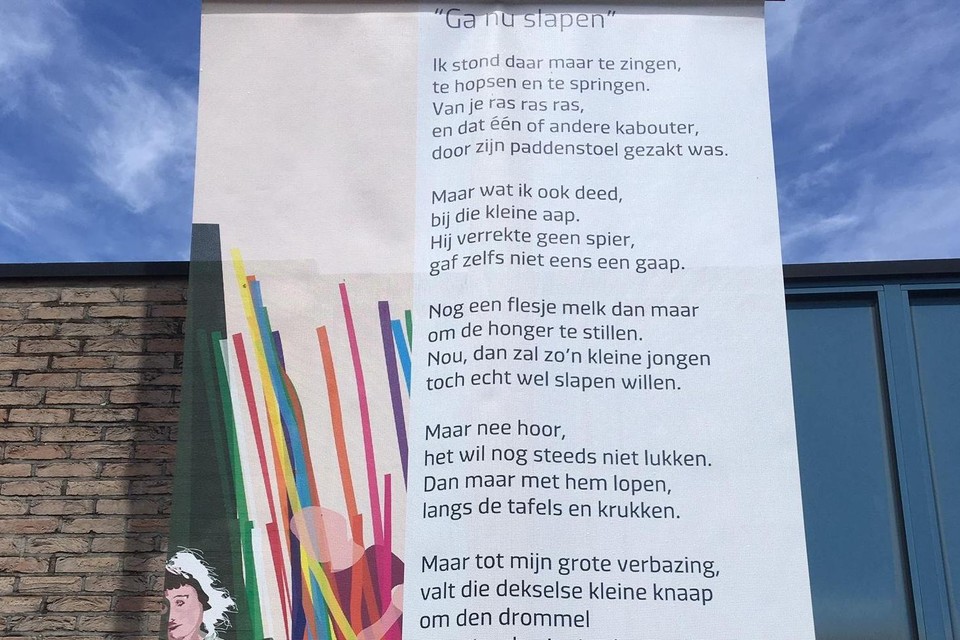 Gedichten van lokaal dichterstalent in Vosselaar worden vanaf 2023 ook getoond op een wimpel op de gedichtenroute van het Davidsfonds. 
