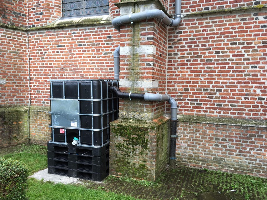In de tank kan 1.000 liter