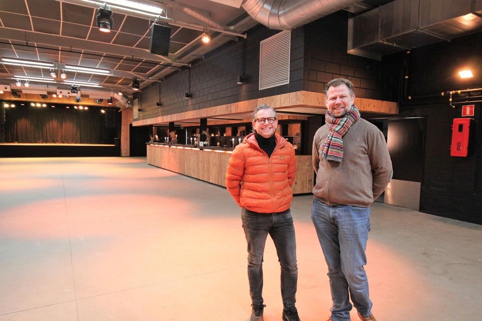 Dimitri Segers en Olivier Goossens in de vernieuwde Hangar 27