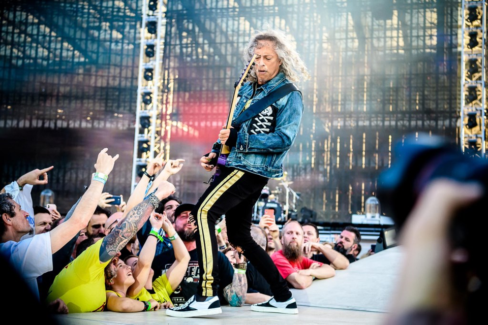 Kirk Hammett van Metallica is al 59, toch kijken ook veel jongeren naar hem op. 