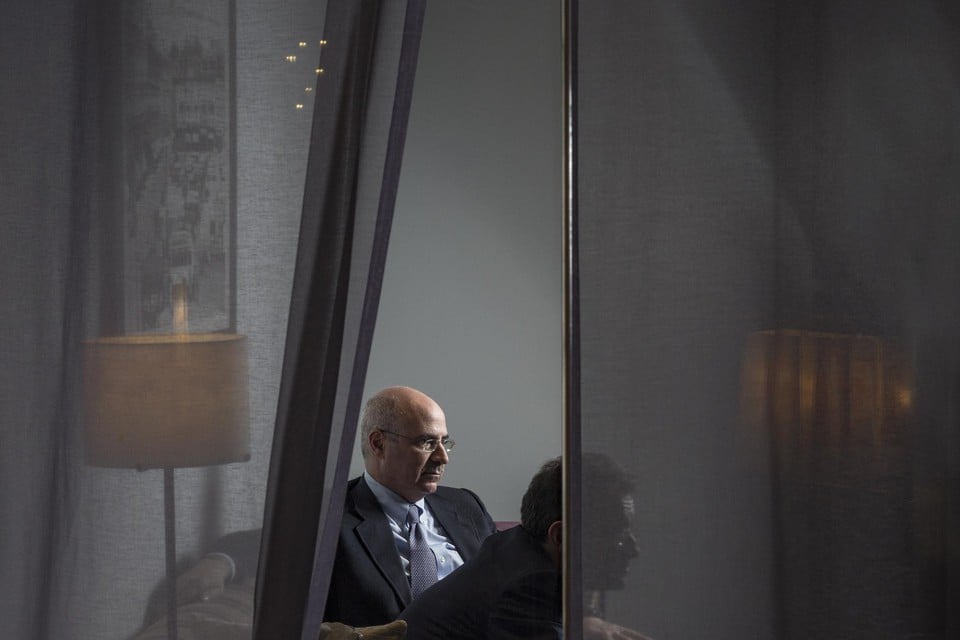 Bill Browder (tijdens een gesprek met in 2018) zoekt al jaren naar de verantwoordelijken voor de dood van Sergej Magnitski.