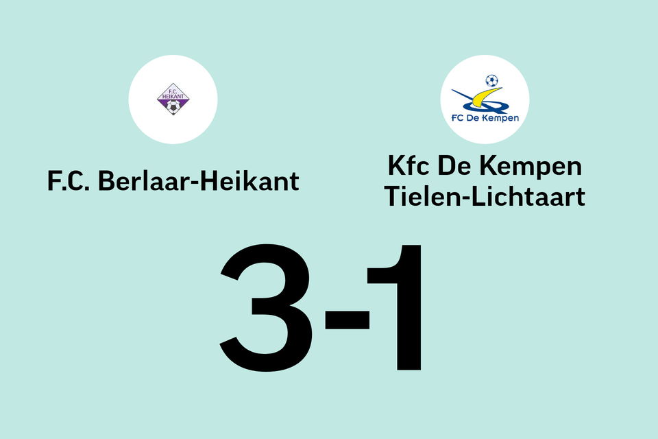FC Berlaar-Heikant - KFC De Kempen