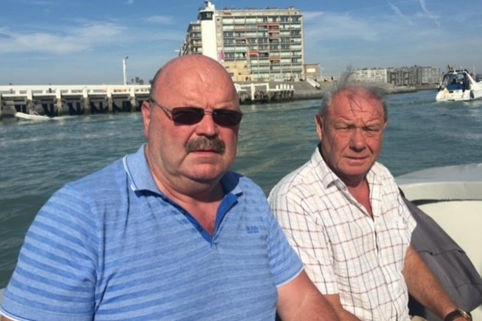 Michel Van den Brande met zijn goede vriend Fons, die overleed na hartfalen.