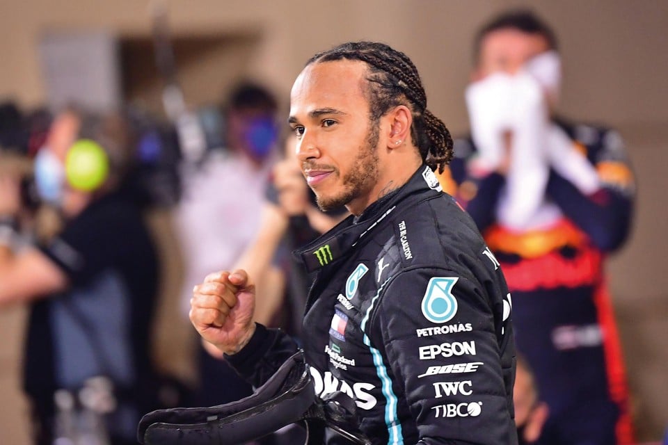 Lewis Hamilton.