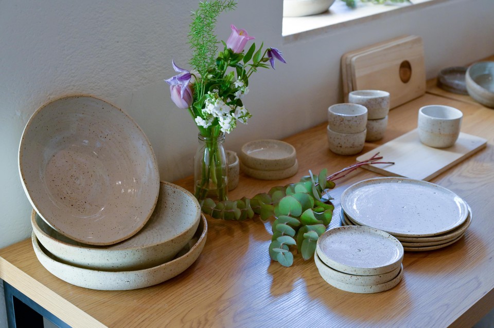 Stukken keramiek van Ilse De Vis (Wild Moon) zijn dit weekend te bewonderen tijdens Open House.