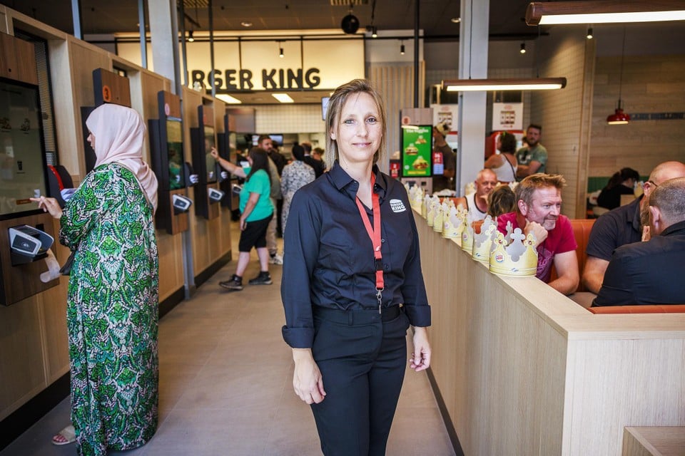 Voor Bieke Van den Brandt is het ondertussen de derde Burger King waarover ze zich zal ontfermen.