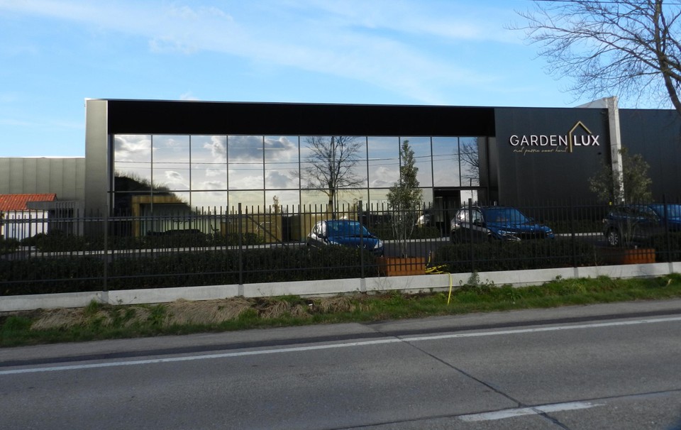 Het nieuwe gebouw van Garden Lux. 
