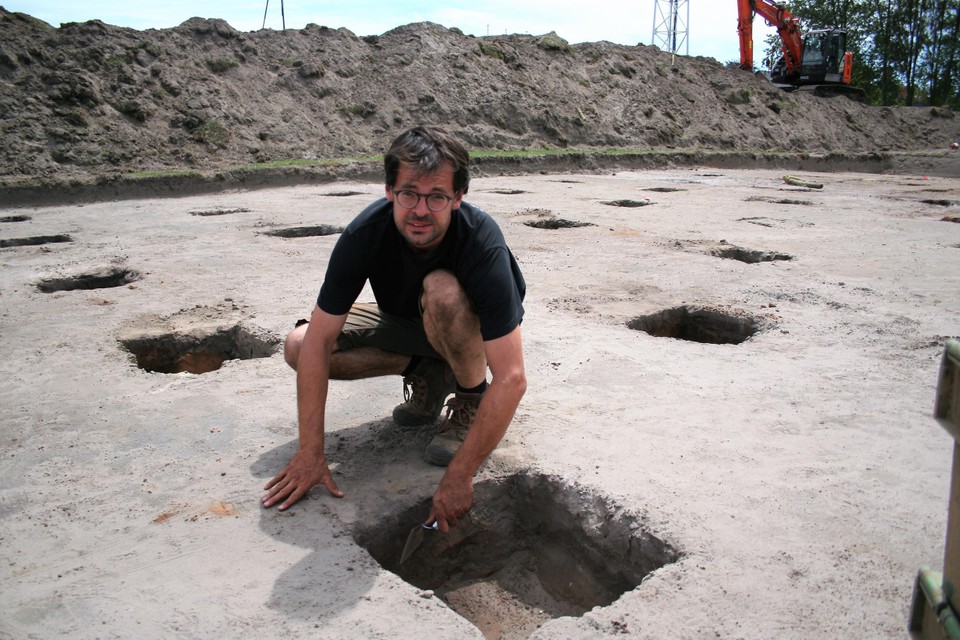 Archeoloog Gunther Noens was één experten die de opgravingen leidde.