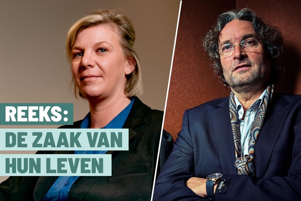 Advocate Karolien Van de Moer (links) moest in 2007 pleiten voor Paul Meyer (rechts), de hoofdverdachte in de zaak rond de ‘Bende van 700 miljoen’. 