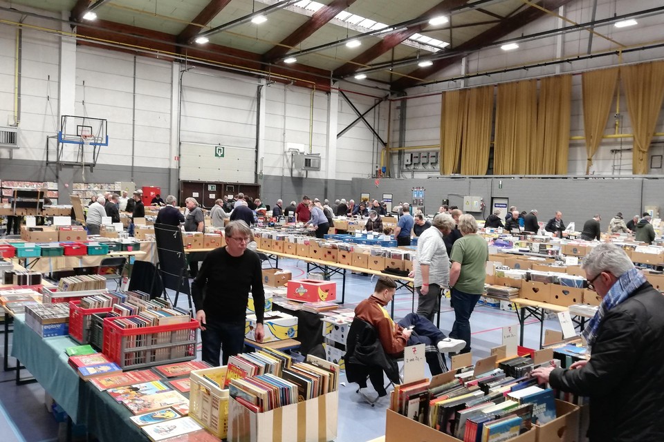 Dit jaar zal de beurs er wat anders uitzien met minder standhouders en eenrichtingsverkeer in de gangen.