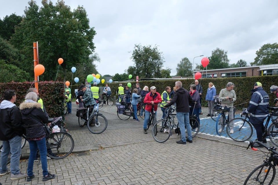 Een protestactie van de vzw De Kaart Rond Tafel.
