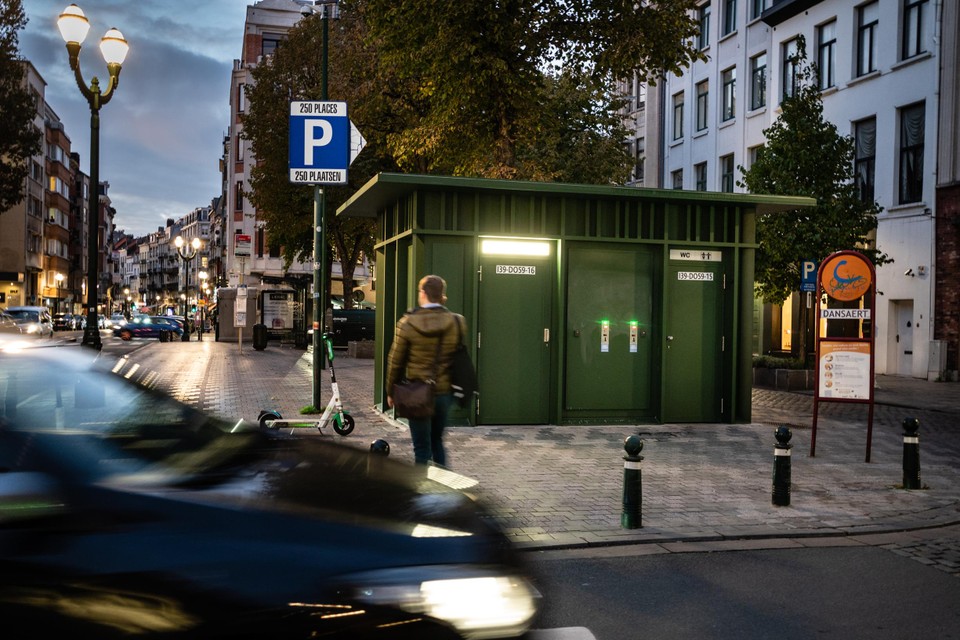 Groen Antwerpen pleit voor een systeem met openbare toiletten zoals in Brussel.