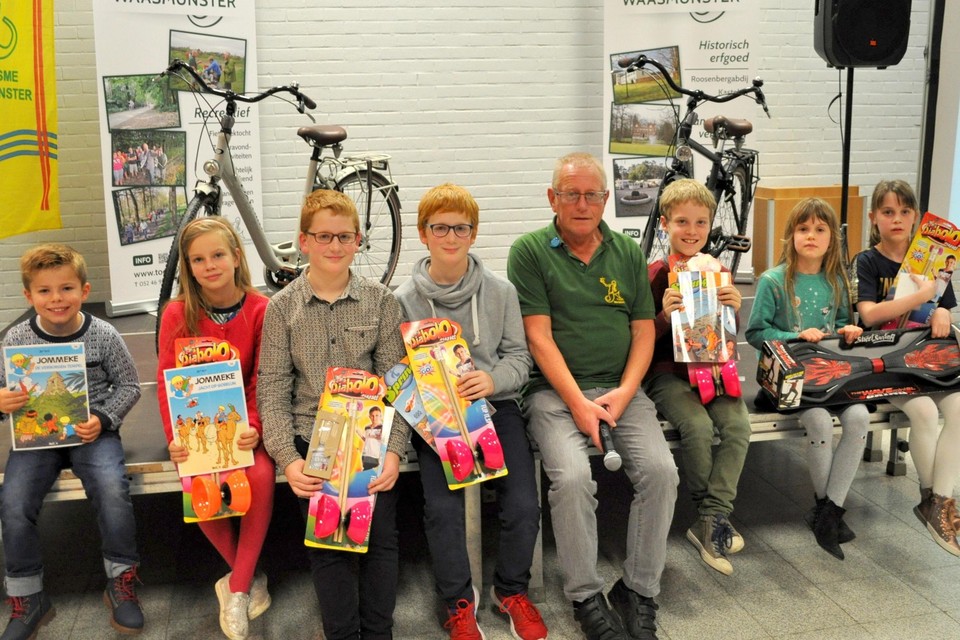 “Ook de kinderen die deelnemen aan de gezinsfietstocht kunnen mooie prijzen winnen”, zegt Guido Van Garsse van Toerisme Waasmunster. 