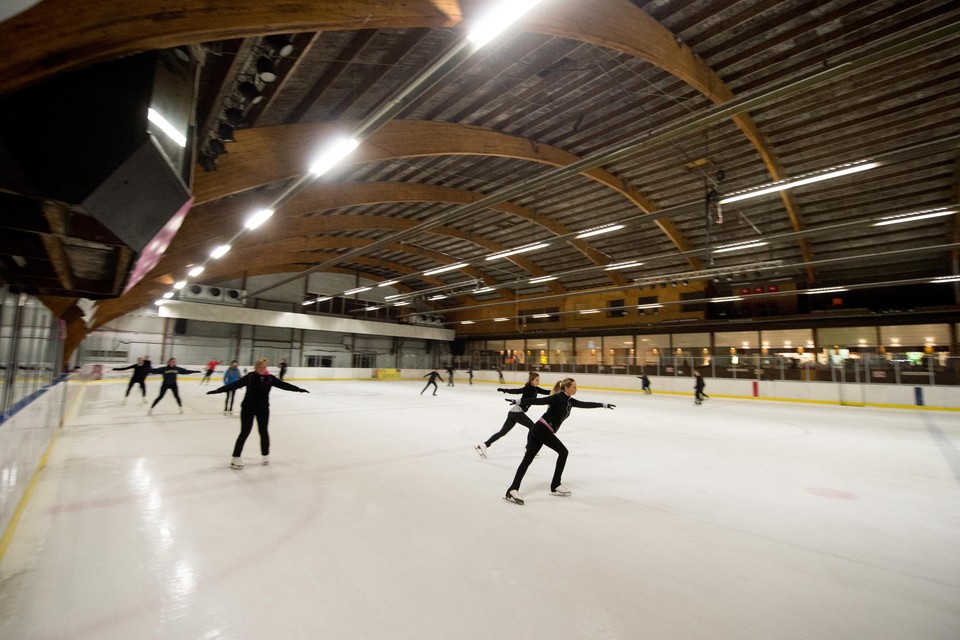 De schaatsbaan in de Otterstraat maakte enkele jaren geleden plaats voor een binnenspeeltuin.