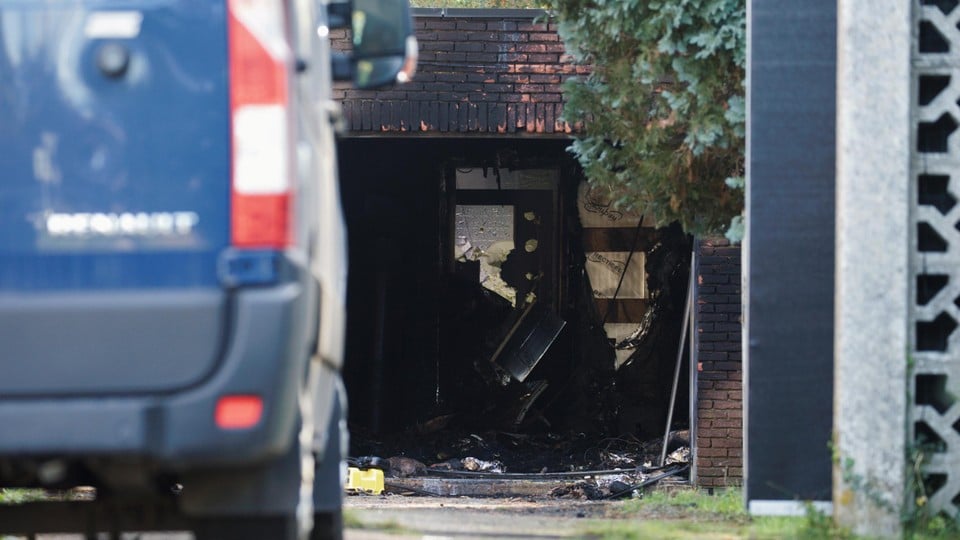 Het drugslabo in Houthalen-Helchteren kwam aan het licht na een brand in een woning.