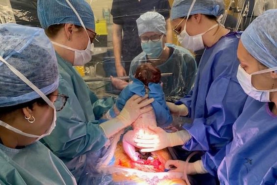 Imelda gebruikt de nieuwe operatiedoeken als eerste ziekenhuis in de regio.