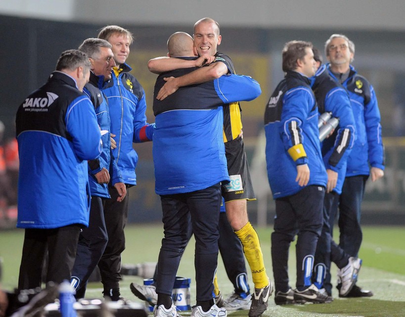 Jurgen Cavens troonde zich tot clubtopscoorder in het kampioenenjaar.