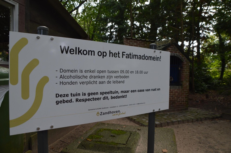 Respecteer dit, vraagt de gemeente. Maar niet iedereen kan lezen.