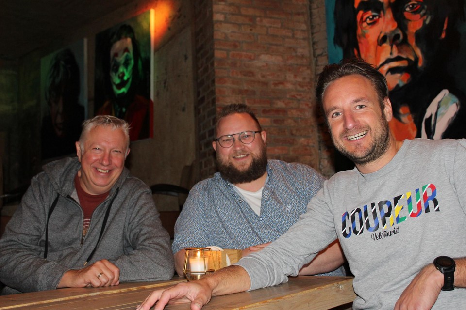 Luc, Steven en Bjorn vieren zaterdag samen hun DJ-jubileum.