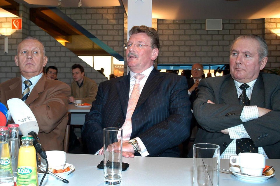 René Snelders (rechts) begon in de jaren zestig met Jos Verhaegen (links) en diens broer Albert een succesvol bouwbedrijf. 