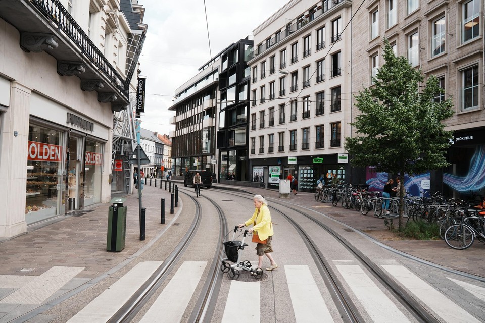 De Vogelmarkt in Gent.