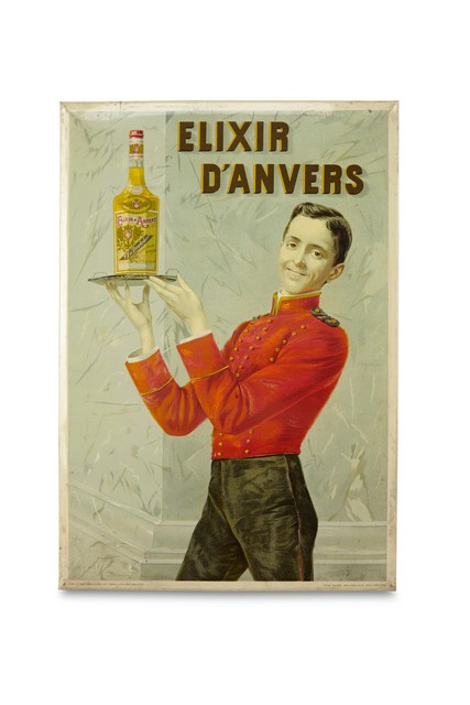Er zijn tientallen affiches verschenen van Elixir d’Anvers. Ook minder bekende zoals deze. 