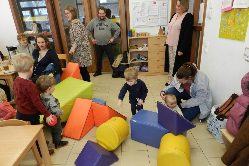 Kinderen tussen 0 en 3 jaar kunnen met hun (groot-)ouders langskomen in de Speelbabbel.