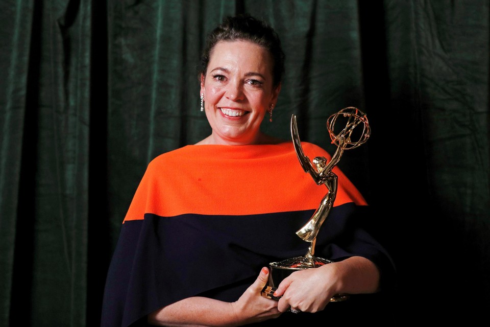 Olivia Colman werd bekroond als beste actrice voor haar rol in de dramareeks “The Crown”.