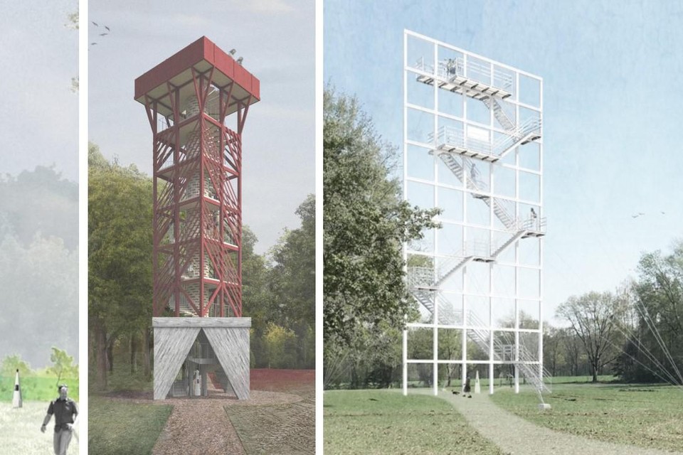 Zo zou de toren er kunnen uitzien, maar de inwoners van Stekene en Hulst bepalen mee het definitieve uiterlijk van de uitkijktoren.
