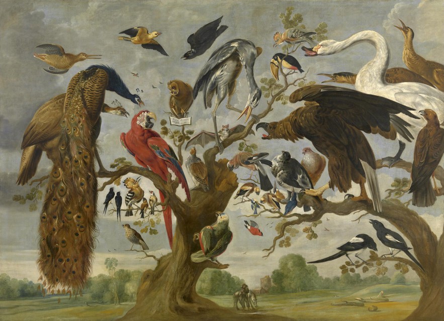 Het werk ‘Vogelconcert’ van Paul de Vos. 