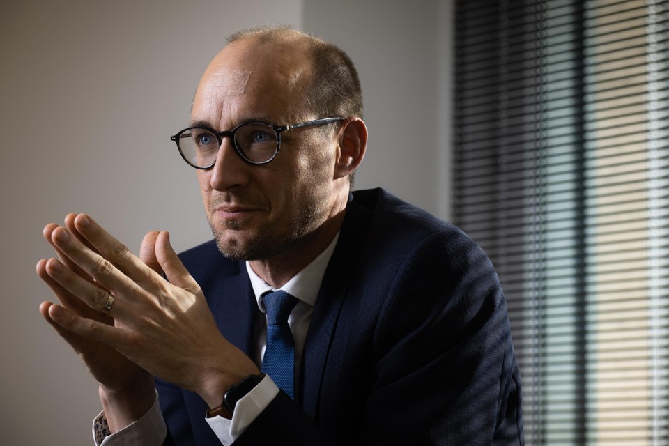 Minister van Financiën Vincent Van Peteghem 