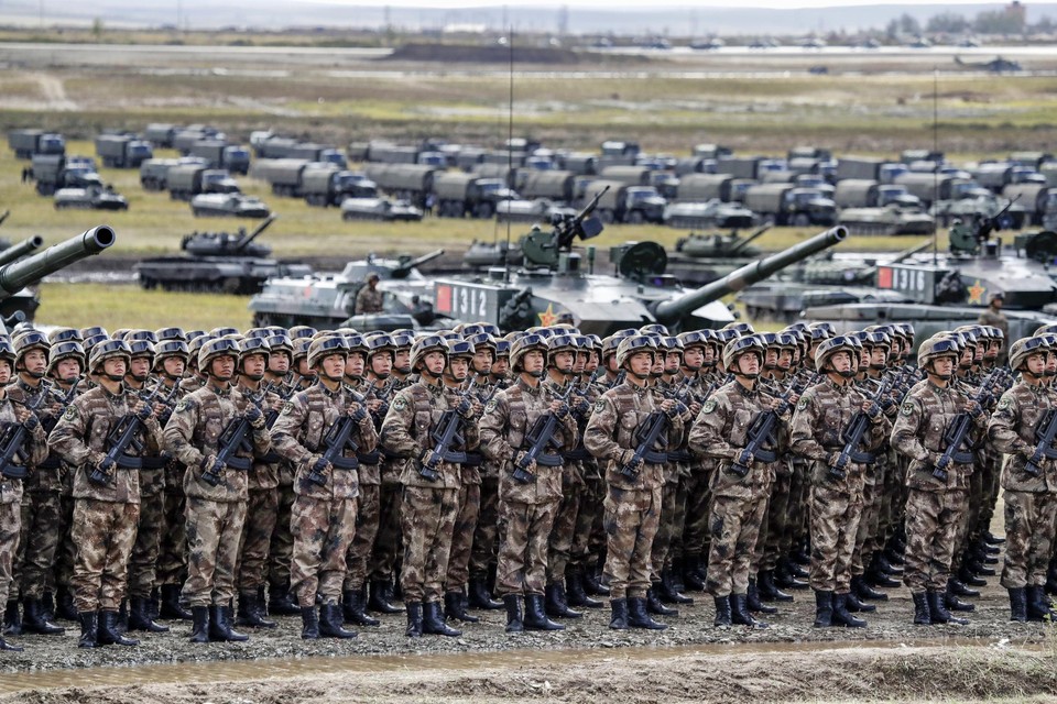 Ook in 2018 namen Chinese soldaten deel aan Russische manoeuvres 