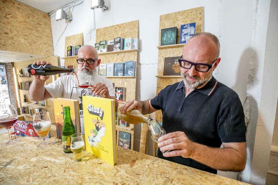 Hun liefde voor graphic novels en bier brachten Jan en Toon tot een nieuw concept.