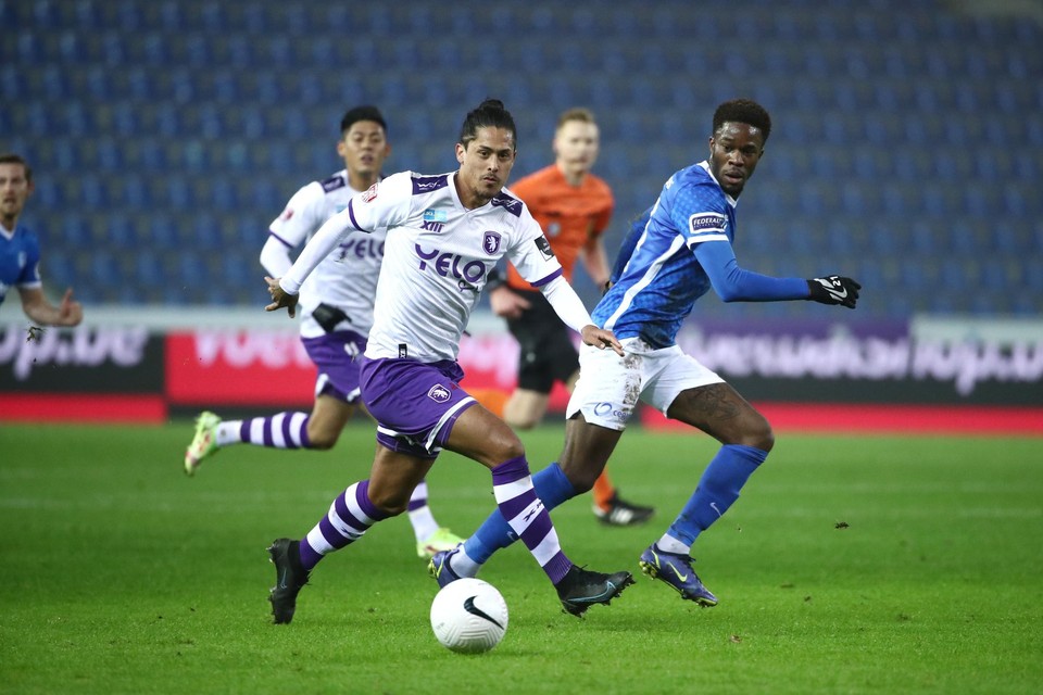 Lemos zondag tijdens Genk-Beerschot.