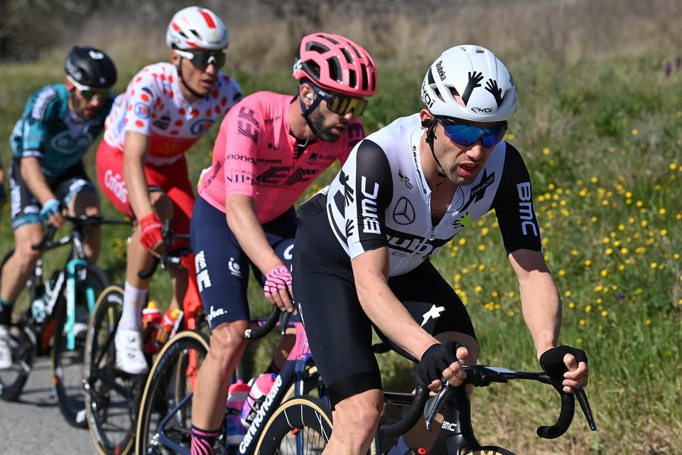 Victor Campenaerts streed aan het front.