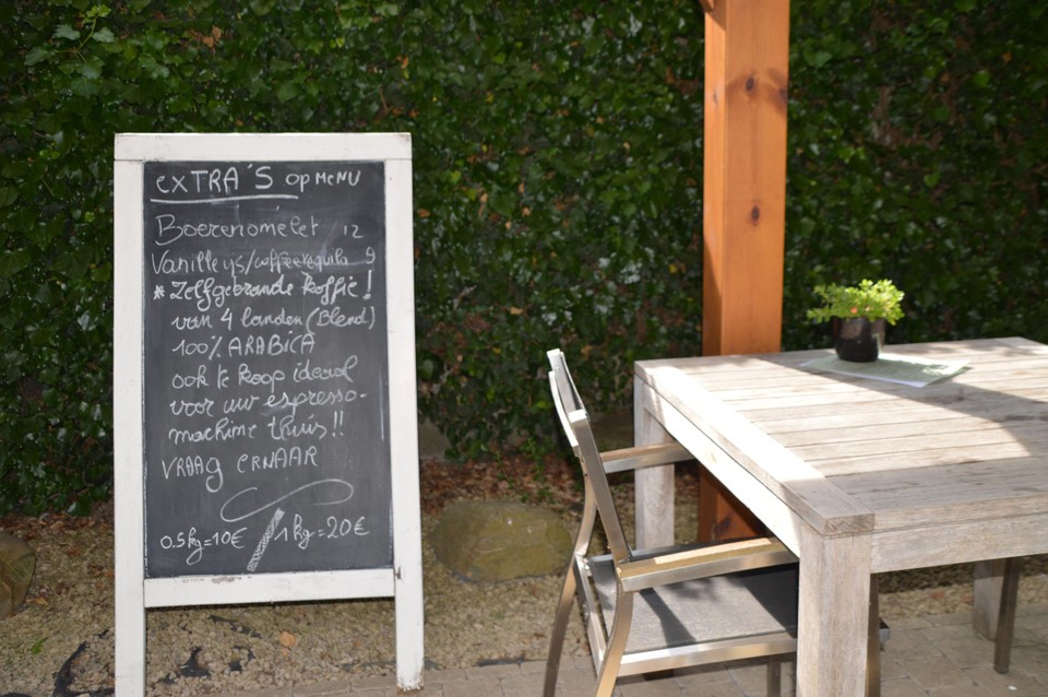 Tine’s Stoof is nu ‘house’ overdag en ‘restaurant’ ’s avonds.