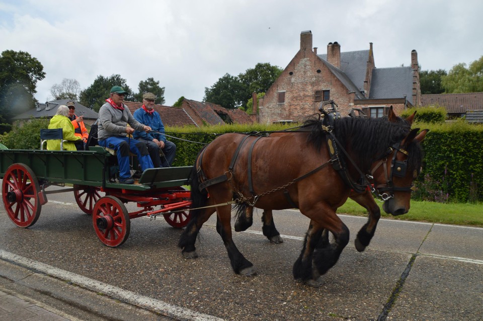 Langs de oude brouwerij in Pulderbos.